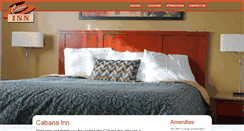 Desktop Screenshot of cabana-inn.com