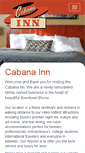 Mobile Screenshot of cabana-inn.com